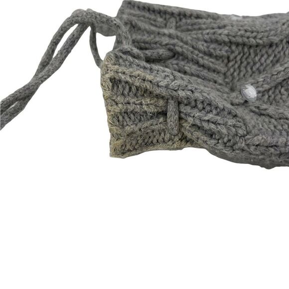 Victorias Secret Pink Bling Cable Knit Mukluk Sweater Boots Rhinestone L 9 - 10 - Picture 6 of 9